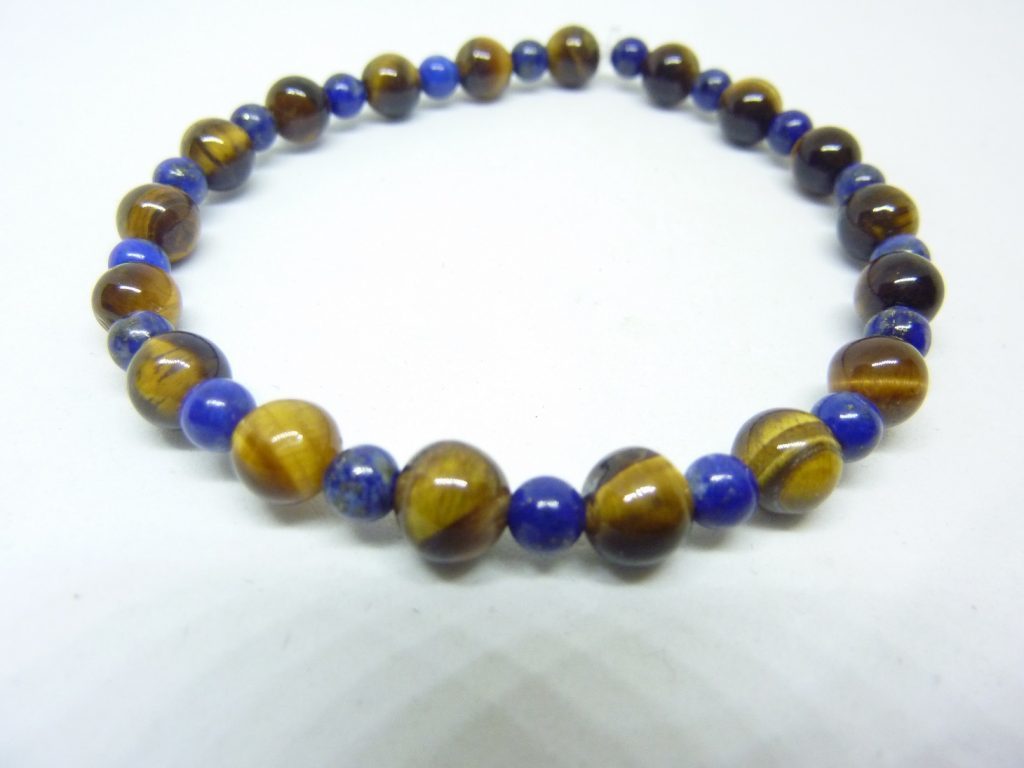 BRACELET UNAKITE EPIDOTE PERLES 8 mm LITHO-Reiki