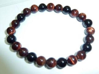 Bracelet Oeil de taureau-tourmaline noire Protection extreme