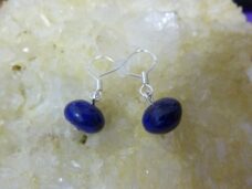 Boucles d'oreilles Lapis lazuli 7 mm x 1 cm