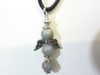 PENDENTIF LABRADORITE 8 MM