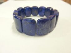 Bracelet lapis lazuli pierres taillées
