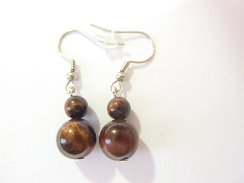 BOUCLES D’OREILLES OEIL DE TAUREAU