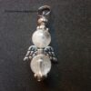 Pendentif pierre de lune perles rondes 8 mm