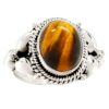 BAGUE OEIL DE TIGRE TAILLE 51 3/4 ref 2779