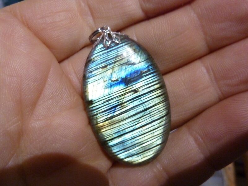 Pendentif protection Labradorite ref 7644