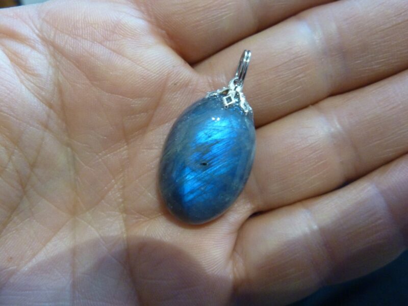 PENDENTIF PROTECTION EN LABRADORITE ref 9088 – Image 2