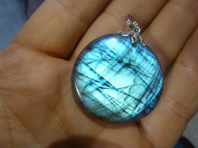 PENDENTIF PROTECTION LABRADORITE REF 6141