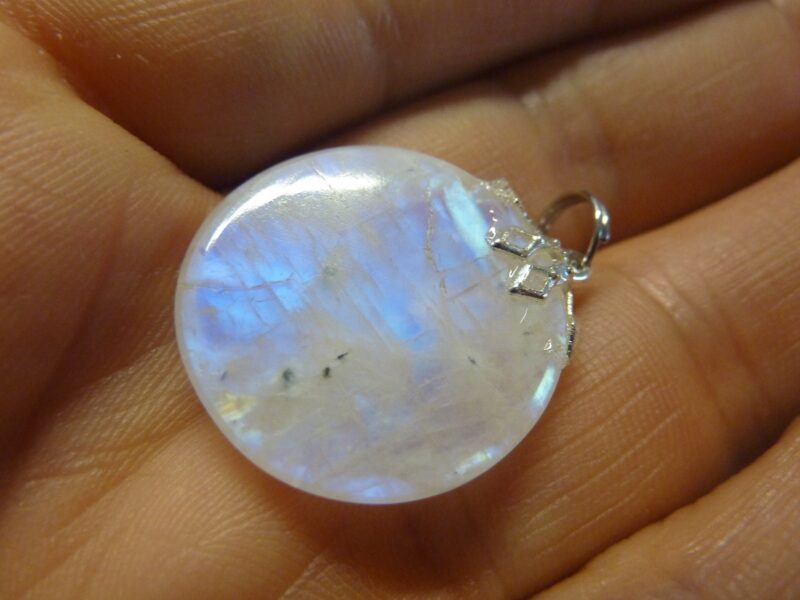 PENDENTIF PIERRE DE LUNE GEMME AAA+ ref 5863 – Image 2