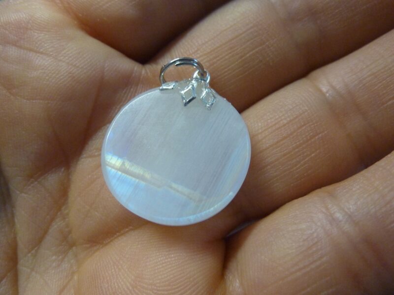 PENDENTIF PIERRE DE LUNE GEMME AAA+ ref 0419 – Image 3