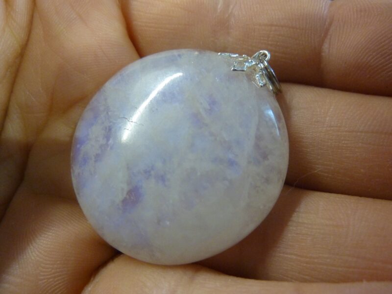PENDENTIF PIERRE DE LUNE GEMME AAA+ ref 1321