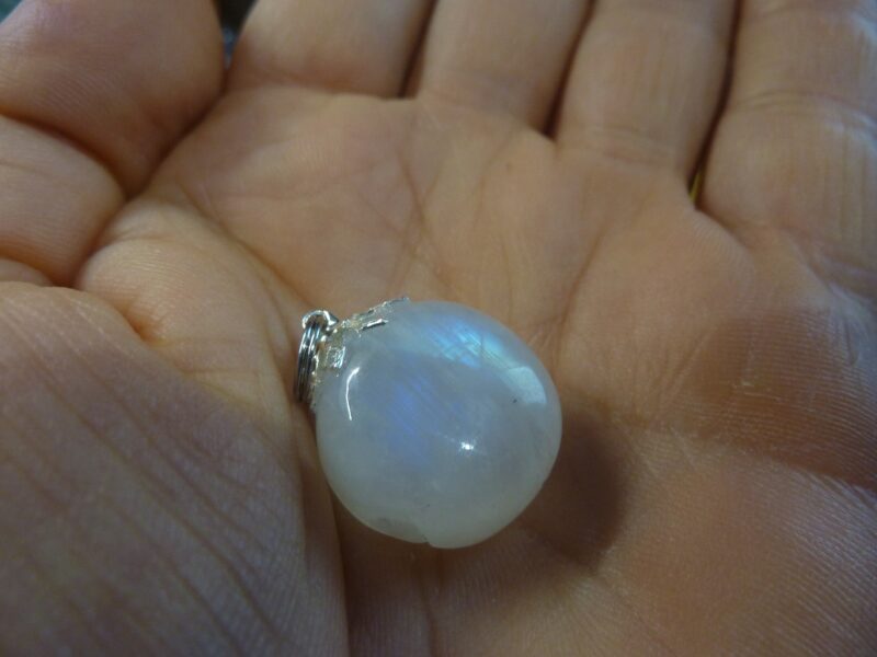 PENDENTIF PIERRE DE LUNE GEMME AAA+ ref 0995 – Image 2