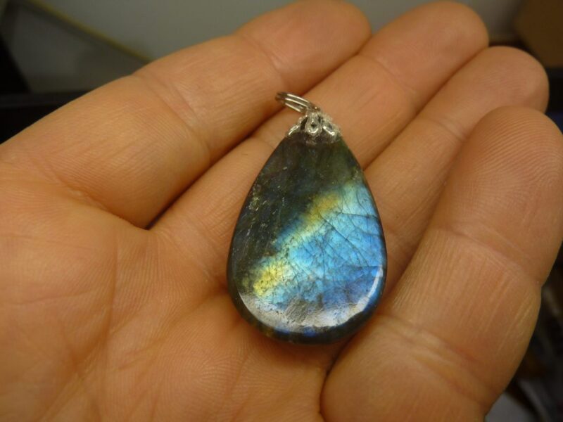PENDENTIF PROTECTION LABRADORITE REF 7334 – Image 2