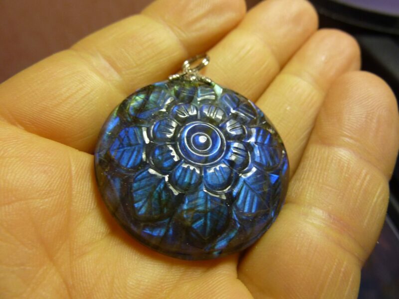 Pendentif Labradorite ref 3889