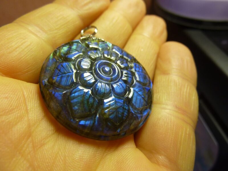 Pendentif Labradorite ref 3889