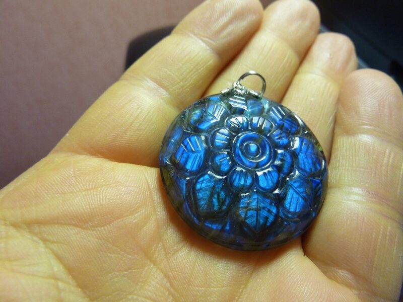 Pendentif Labradorite ref 3889