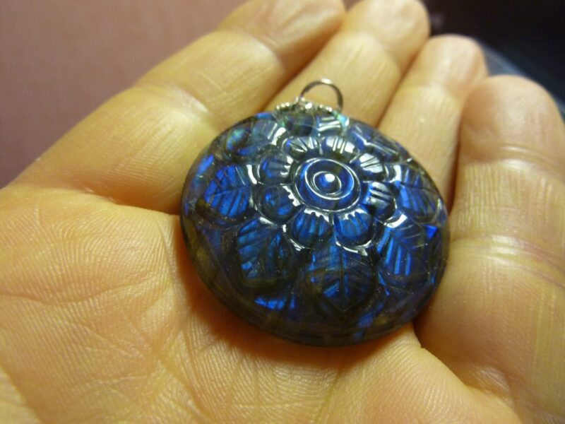 Pendentif Labradorite ref 3889