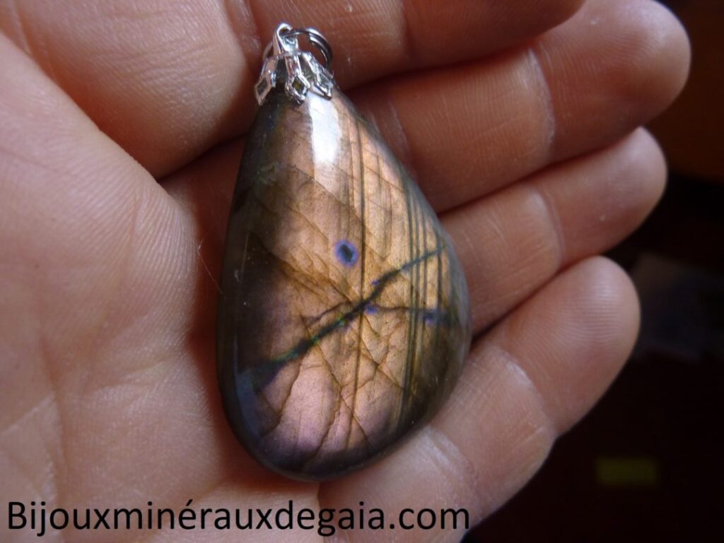 Pendentif Labradorite ref 4986