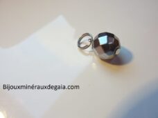 Pendentif Hématite - Perles rondes 10 mm