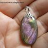 Pendentif Labradorite violet Rare ! Poids 5,6 gr ref 9797