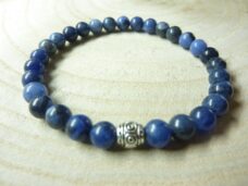 Bracelet Sodalite perles rondes 6 mm