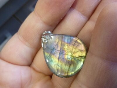 Pendentif Labradorite réf 2699