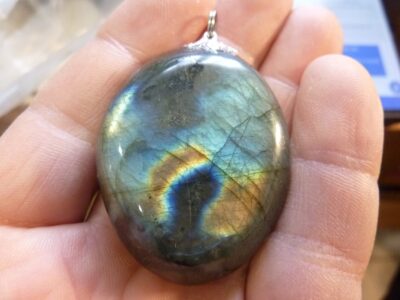 Pendentif Labradorite réf 2689