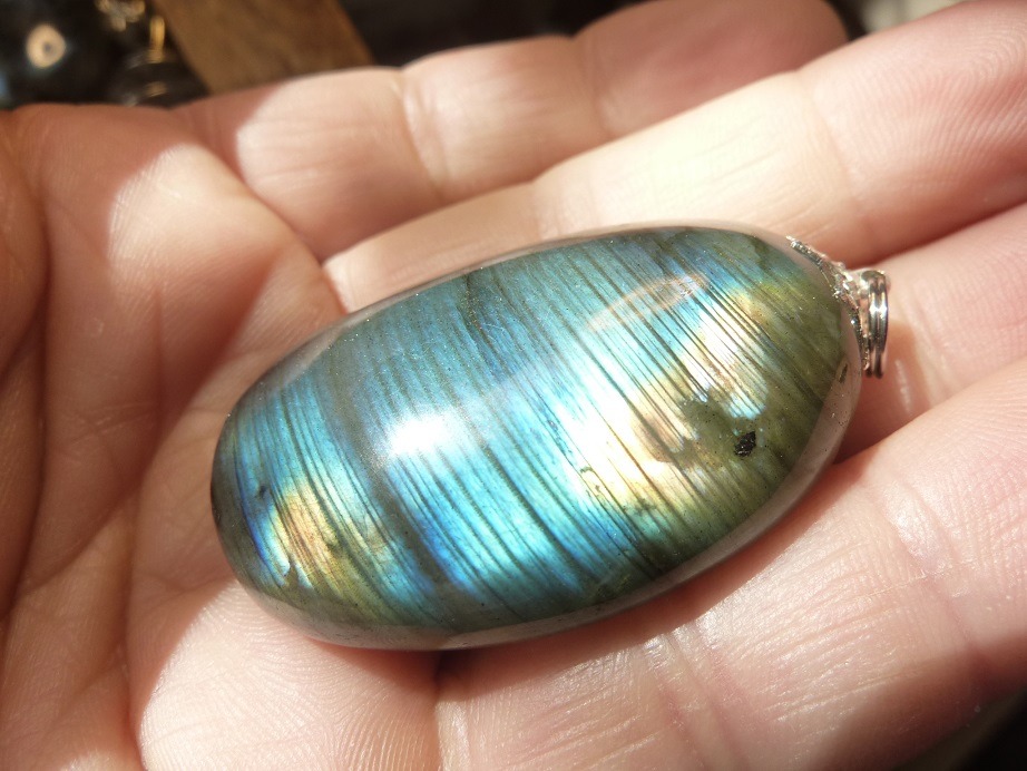 Pendentif Labradorite réf 2301