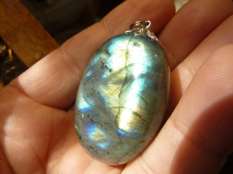 Pendentif Labradorite réf 8926