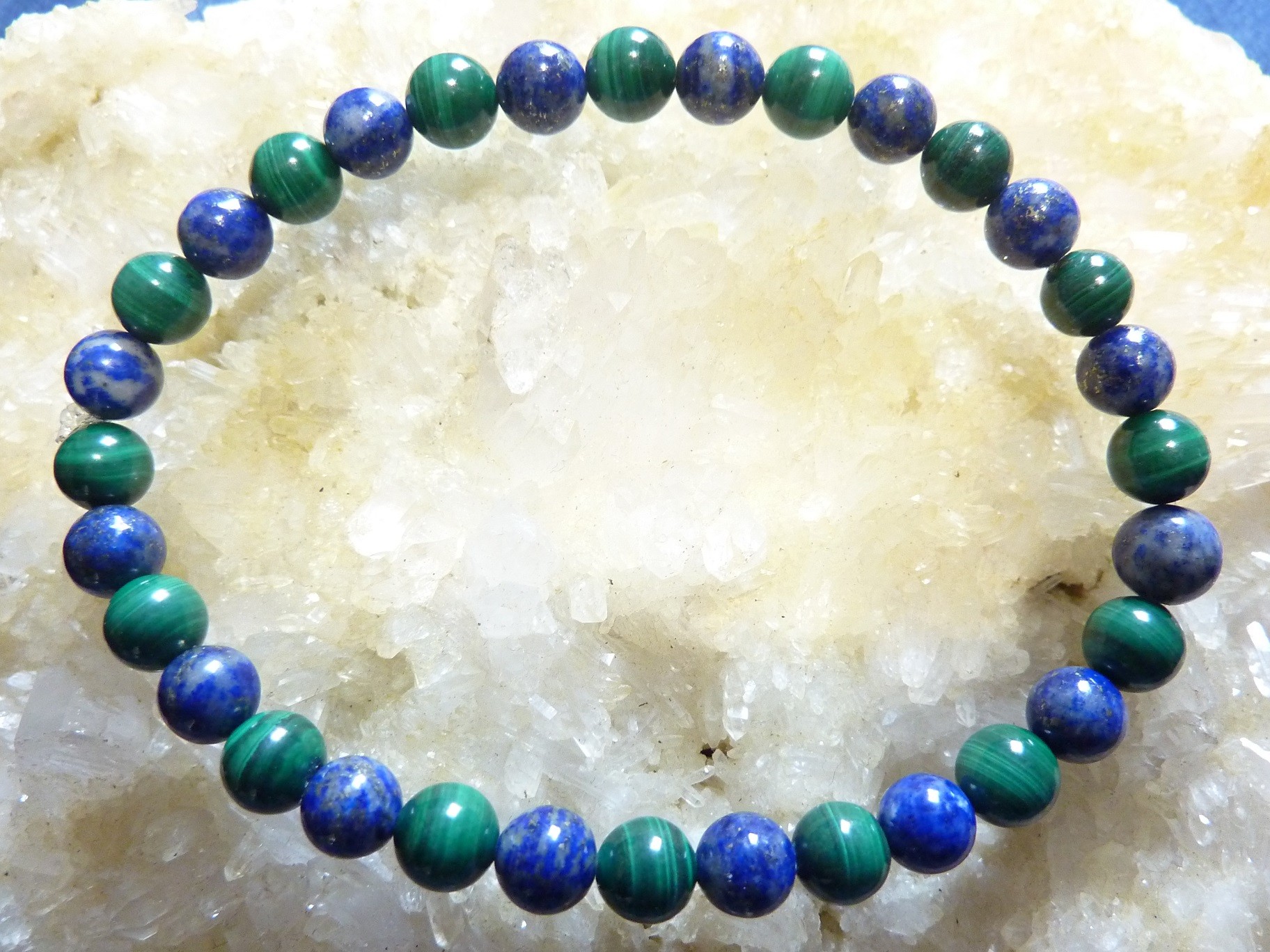 Bracelet lapis lazuli 