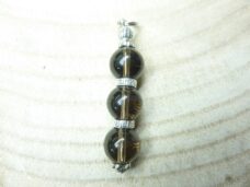 Pendentif larme d'apache obsidienne perles 10 mm