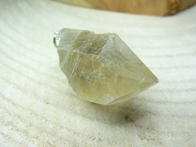Pendentif quartz rutile ref 1713
