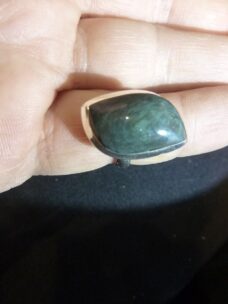 Bague Obsidienne mentogochol rare ref 8875