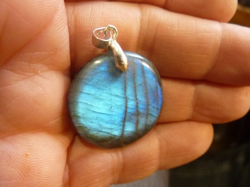 Pendentif Labradorite réf 1503