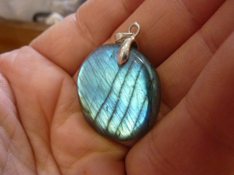 Pendentif Labradorite réf 1503