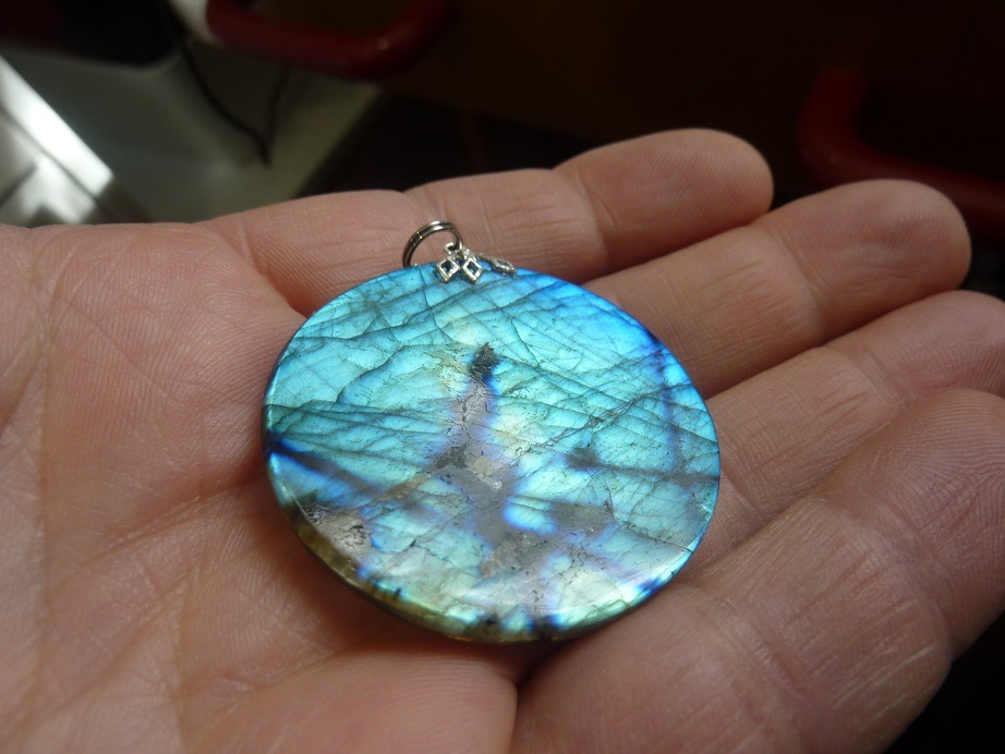 Pendentif Labradorite réf 3833