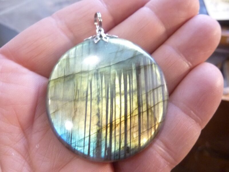 Pendentif Labradorite réf 0104