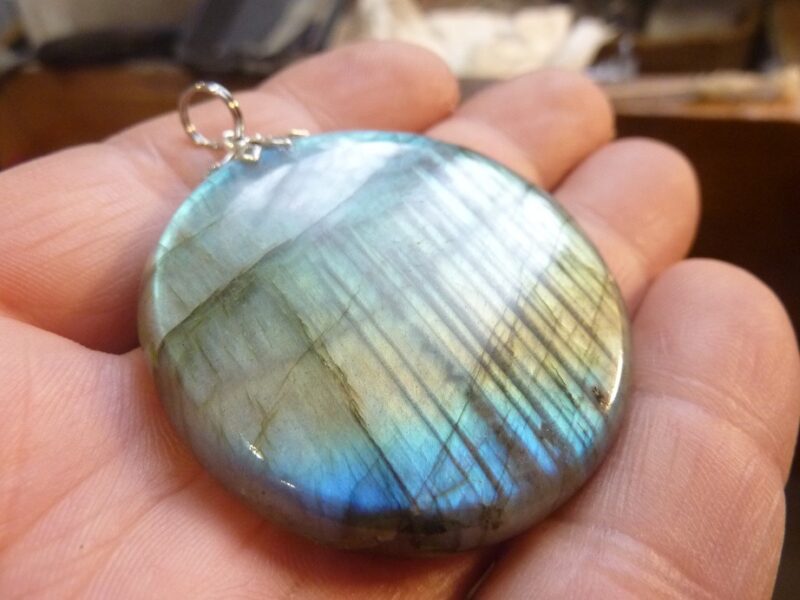 Pendentif Labradorite réf 0104