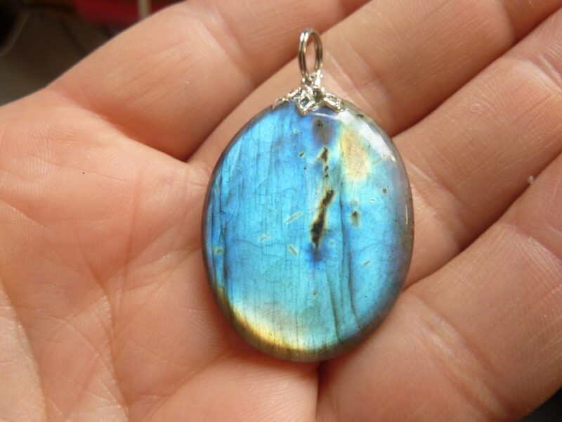 Pendentif Labradorite réf 3323