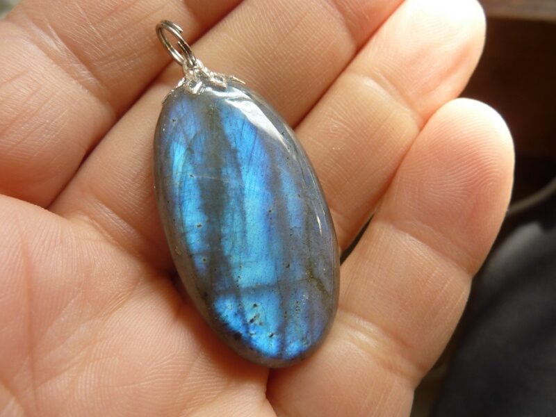 Pendentif Labradorite réf 3823