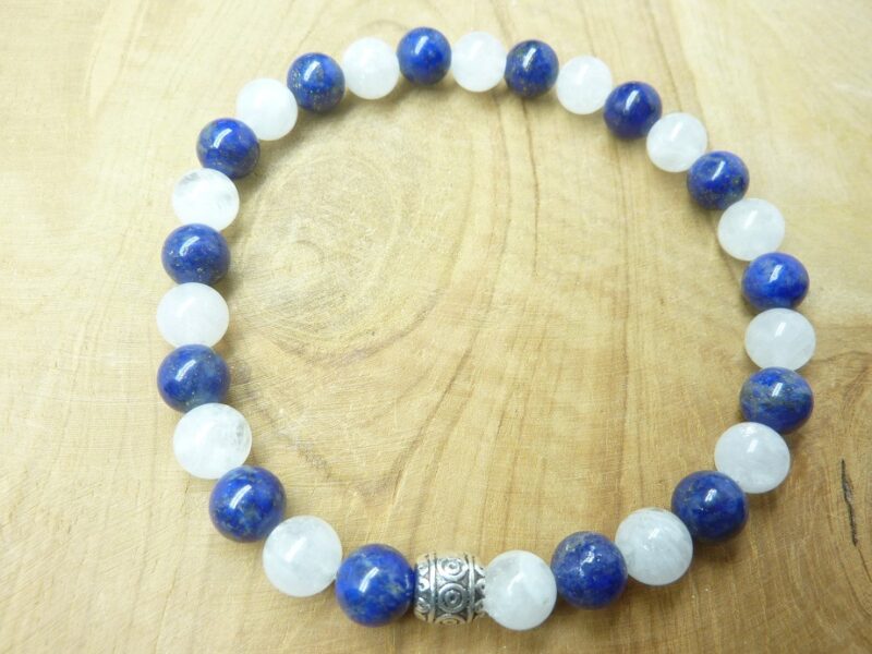 Bracelet Pierre de lune - Lapis lazuli