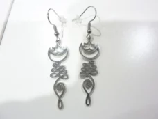 Boucles d’oreilles Lotus Unalome ref argent