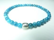 Bracelet Apatite - Perles rondes 4 mm