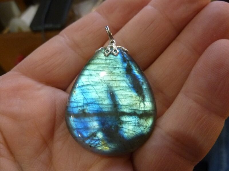 Pendentif Labradorite ref 5895