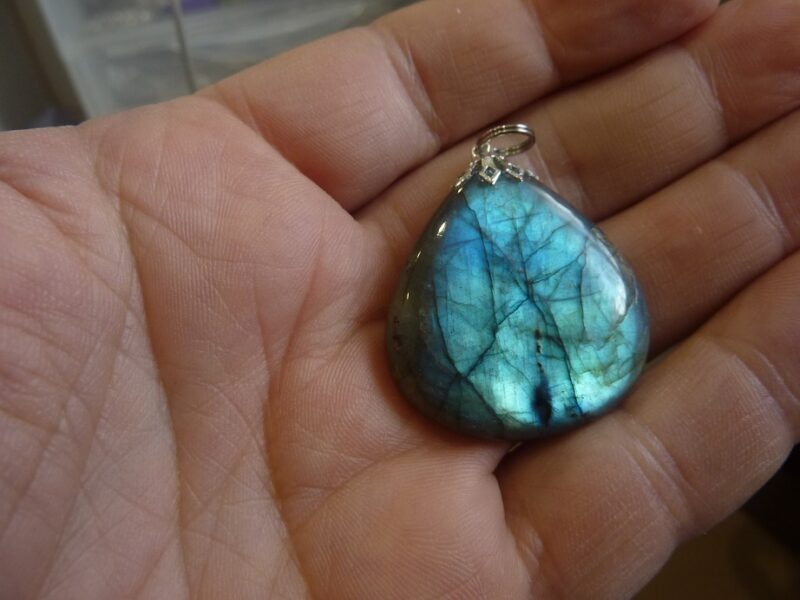 Pendentif Labradorite ref 8825