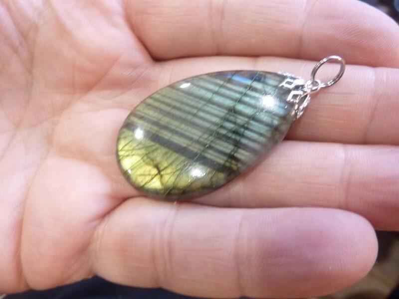 Pendentif Labradorite ref 0218