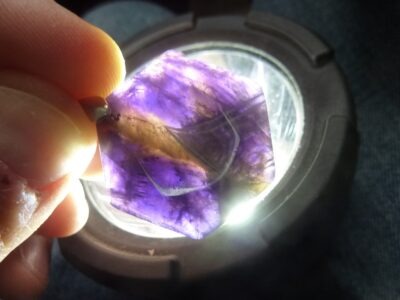 Pendentif sceau de Salomon Cacoxénite super seven