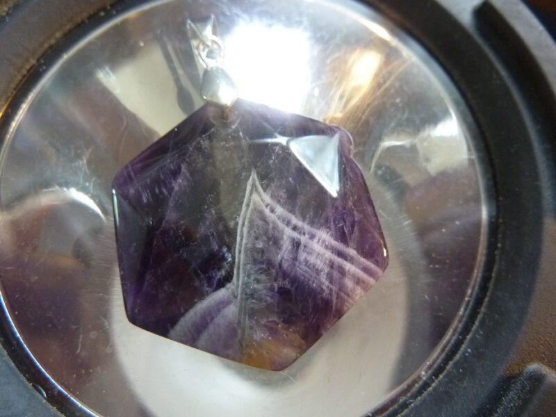 Pendentif sceau de Salomon Cacoxénite super seven
