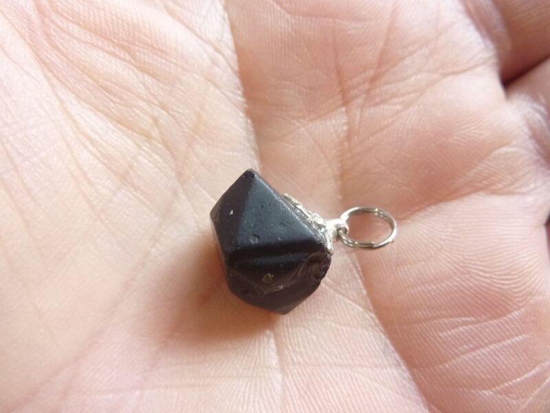 Pendentif Spinelle noir ultra rare ref 2143