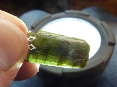 Pendentif tourmaline verte Ultra Rare ref 2805