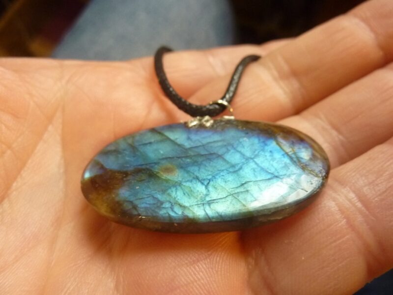 Collier pendentif Labradorite ref 7242